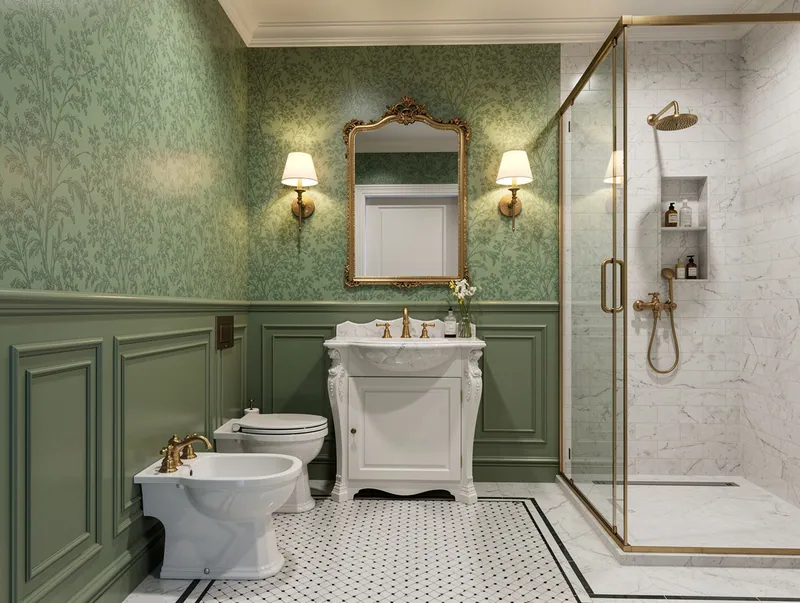 Neoclassic Bathroom