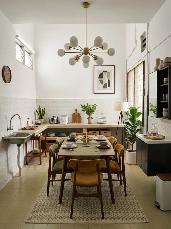 Midcentury modern Dining room