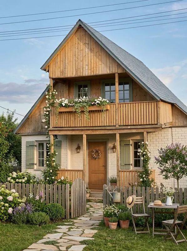 Cottagecore House exterior
