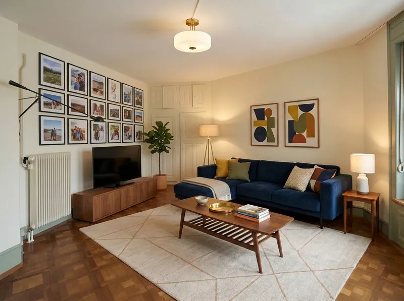 Midcentury modern Living room