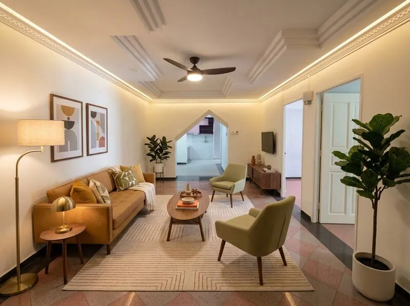 Midcentury modern Living room