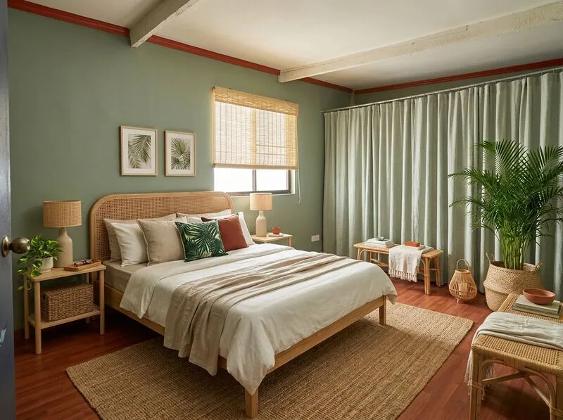 Tropical Bedroom