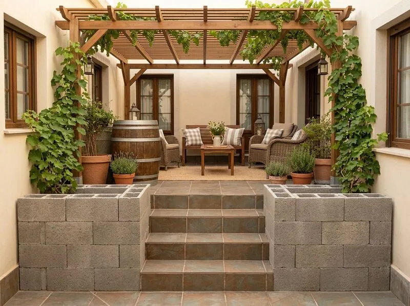 Farmhouse Outdoor patio