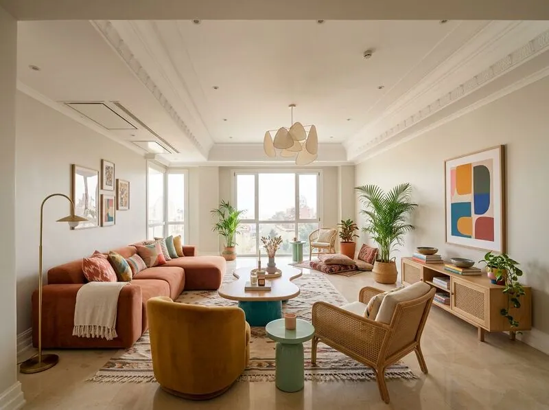 Boho Living room
