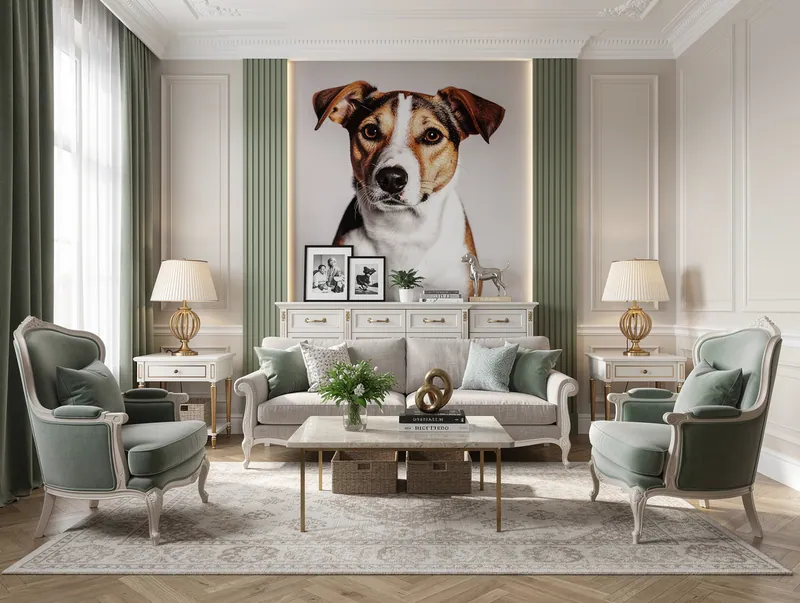 Neoclassic Living room