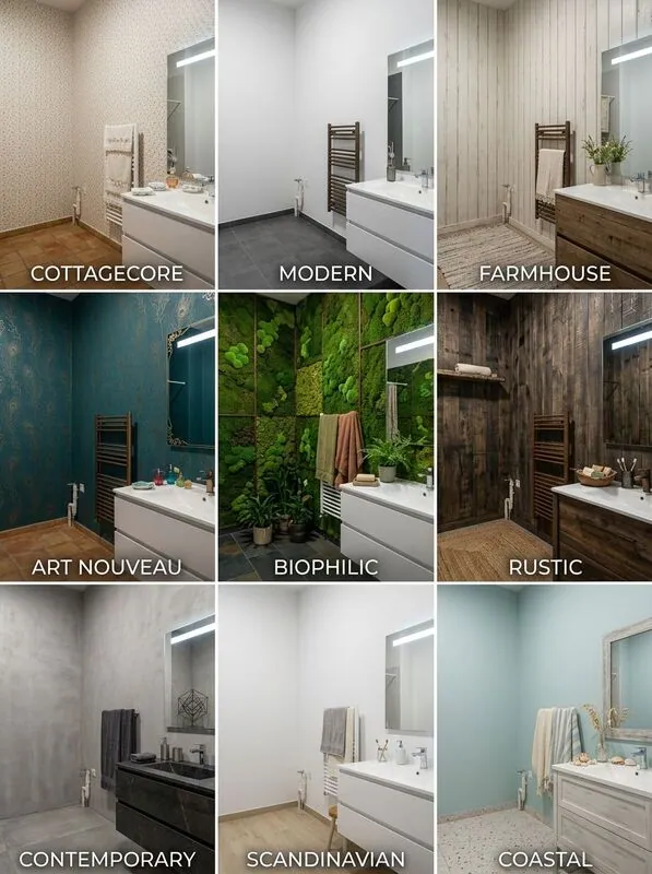 Explore multiple styles Bathroom