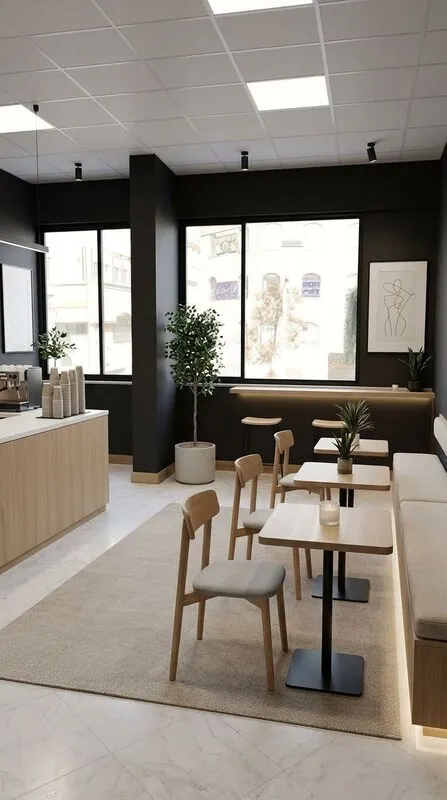 Minimalist Coffee shop