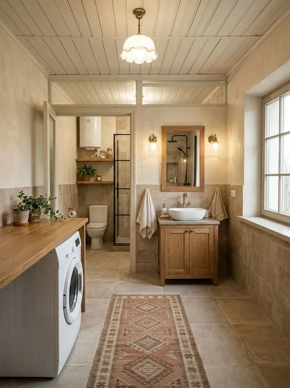 Rustic Bathroom