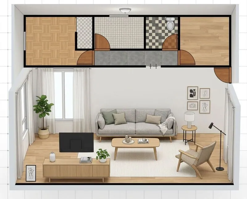 Scandinavian Living room