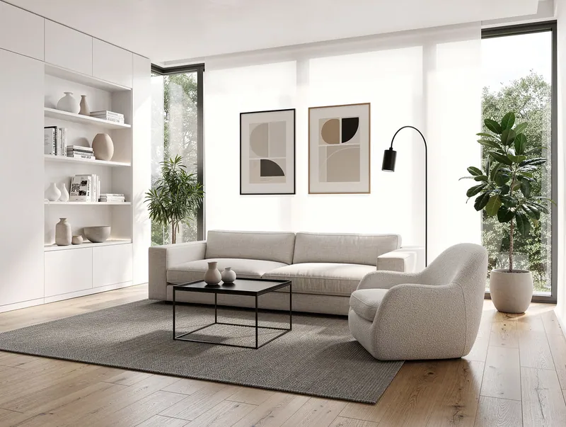 Minimalist Living room